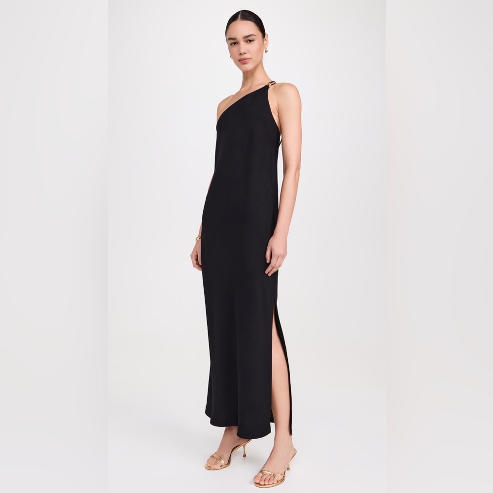 NWT $495 Vince Jewel Sphere One-Shoulder Dress